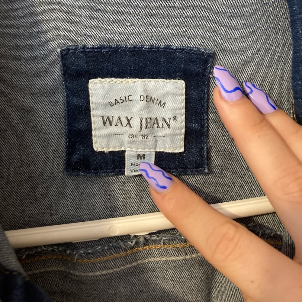 Distressed Jean Jacket - Picture 3 of 4